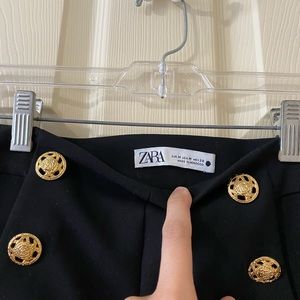 Zara Outfit. Top with Shorts